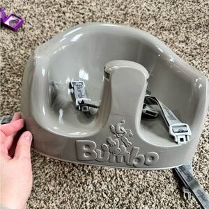 Bumbo Gray Baby Seat